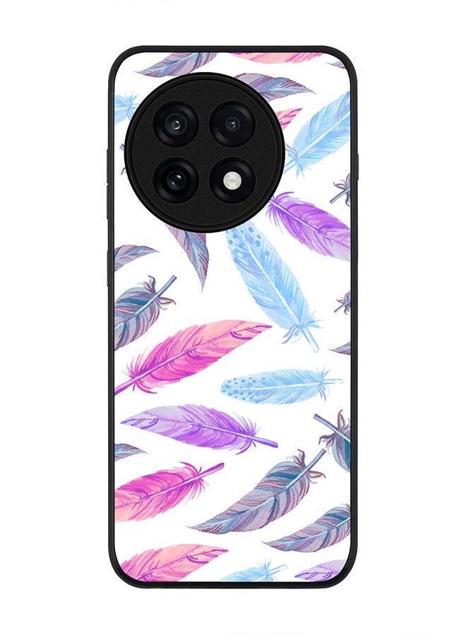 Stylizedd For OnePlus 13R / Ace 5 Pro Case,Slim fit Camera Protection, Shockproof Thin Phone cover  - Feather Colors