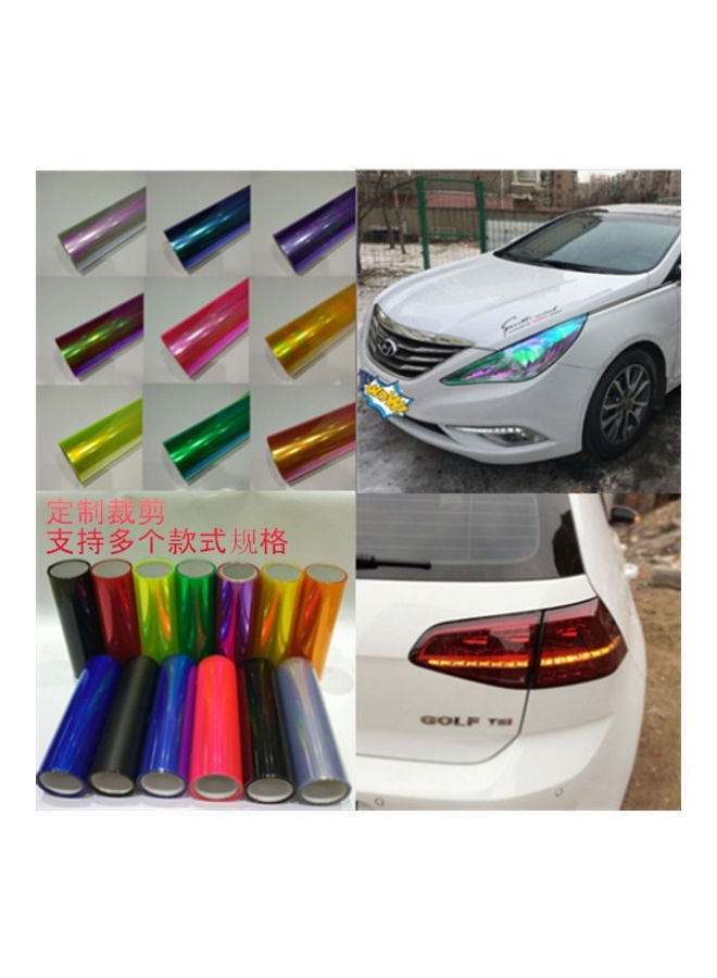 MUNTAQI Headlight Taillight Tint Vinyl Film Protector Sticker 30 x 120 Centimeter - Image 2