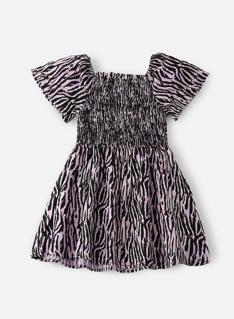 Jelliene Aop woven dress