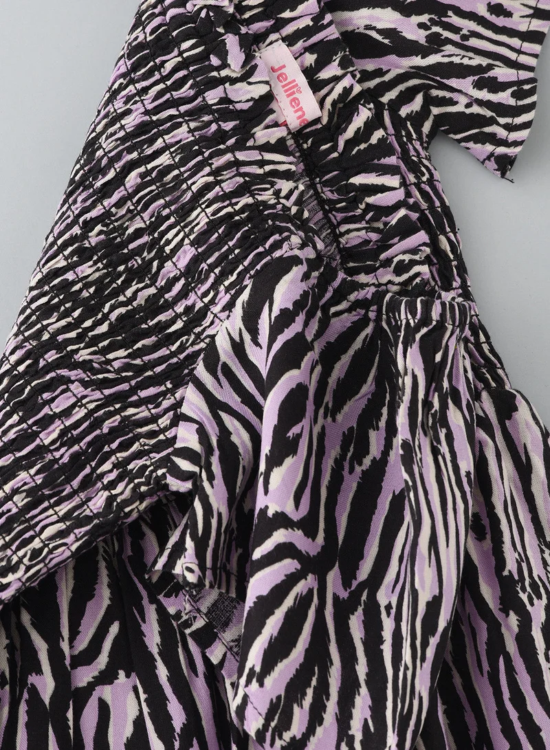 Jelliene Aop woven dress