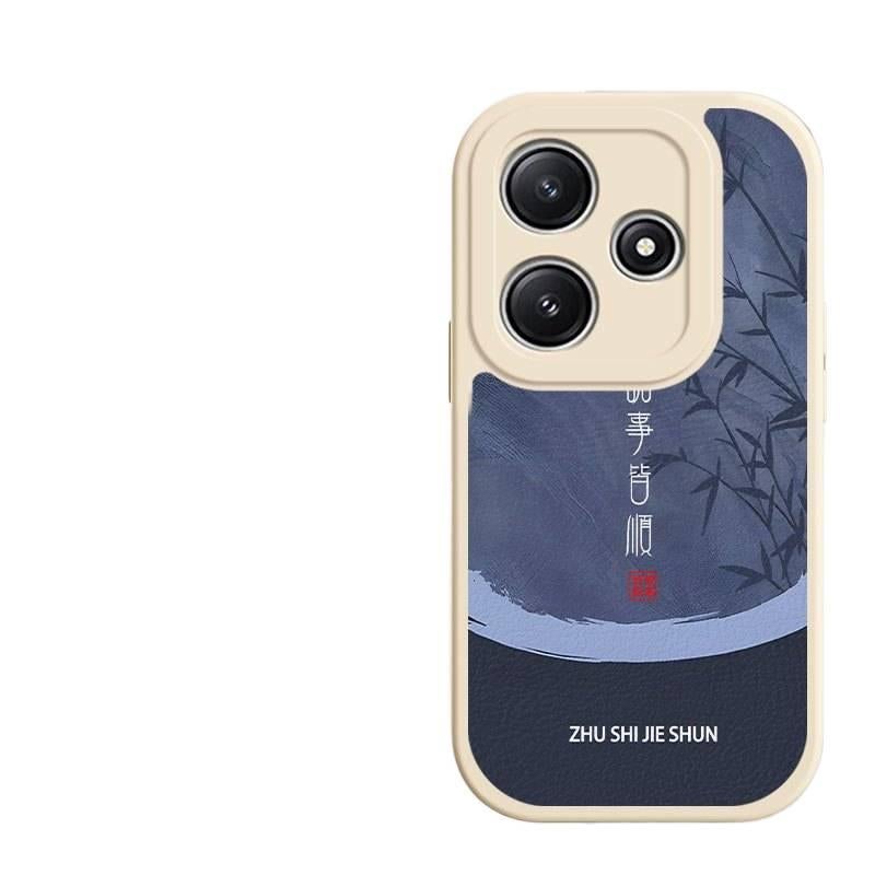 LS Leather Texture Protective Case for Redmi Note 14 with Shockproof and Drop Protection plus Shockproof plus Full Coverage plus Scratch Resistant in Multicolour - Image 4