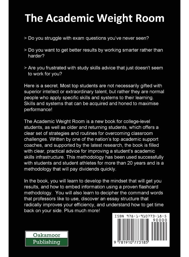 The Academic Weight Room: Strengthen Your Academic Skill Set - Image 2