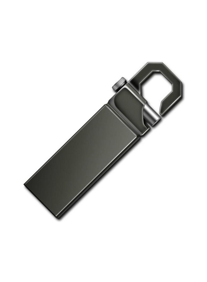 Creative Key U Disk Waterproof Metal Rotating Lettering Business Gift Disk-Color:Black-Capacity:You Can Customize Different Capacities As Required. - Image 1