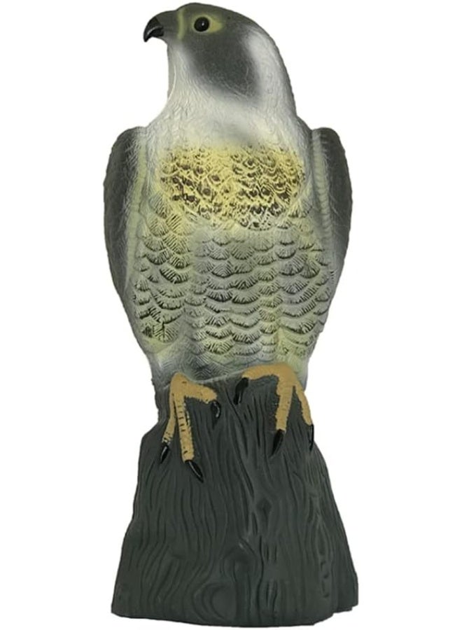 Small Eagle Sculpture | Simulated Garden Hunting Bait Eagle - Hand-Painted Decor Bald Eagle Sculptures Standing Bird Statue for Garden Yard - Image 1
