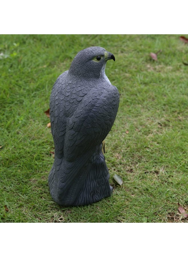 Small Eagle Sculpture | Simulated Garden Hunting Bait Eagle - Hand-Painted Decor Bald Eagle Sculptures Standing Bird Statue for Garden Yard - Image 5