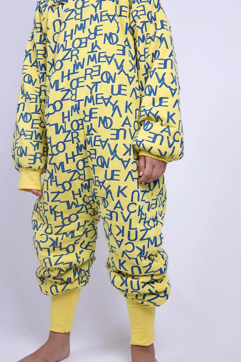 Baby Hola Babyhola 5-9 Years 2.5 Tog Yellow Canary Fan Fiber Filled Child Sleeping Bag 6020