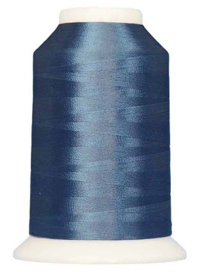 Superior Threads Magnifico 2-Ply 40 Weight Trilobal Polyester Sewing Thread Cone - 3,000 Yards (#2159 Blue Jeans) - Image 2