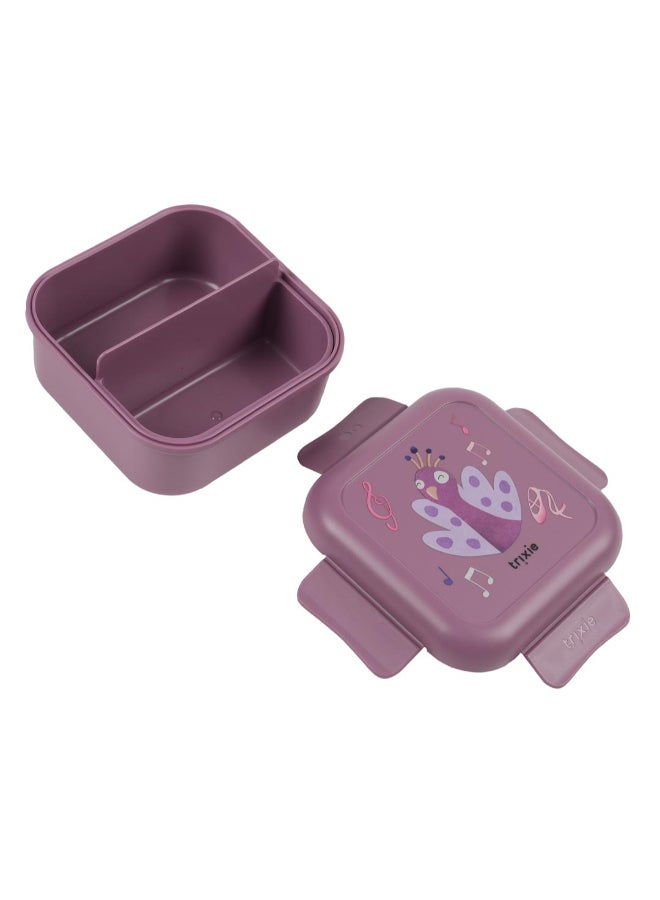 Trixie Snack Box With Clips -  Ballerina Mrs. Peacock - Image 3