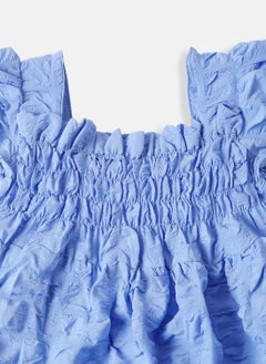 Nautinati Nautinati Girls' Bubble Crepe Balloon Dress  - Image 3