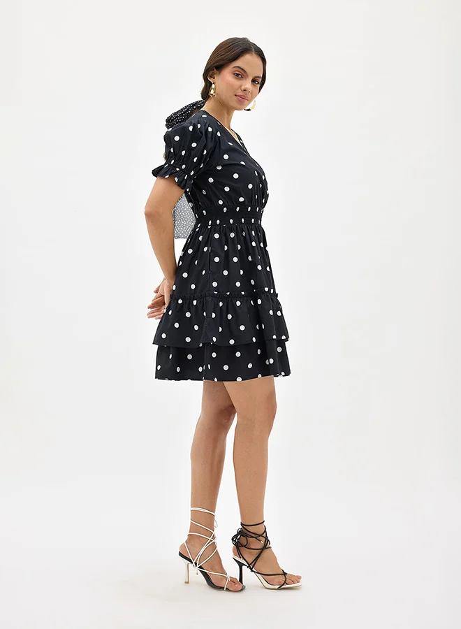 Virgio VIRGIO 100% Cotton Polka Dress