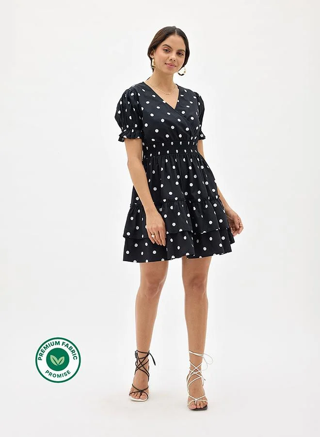 Virgio VIRGIO 100% Cotton Polka Dress