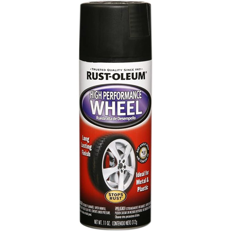 Rust-Oleum 248928 High Performance Wheel Spray Paint, 11 oz, Matte Black - Image 3