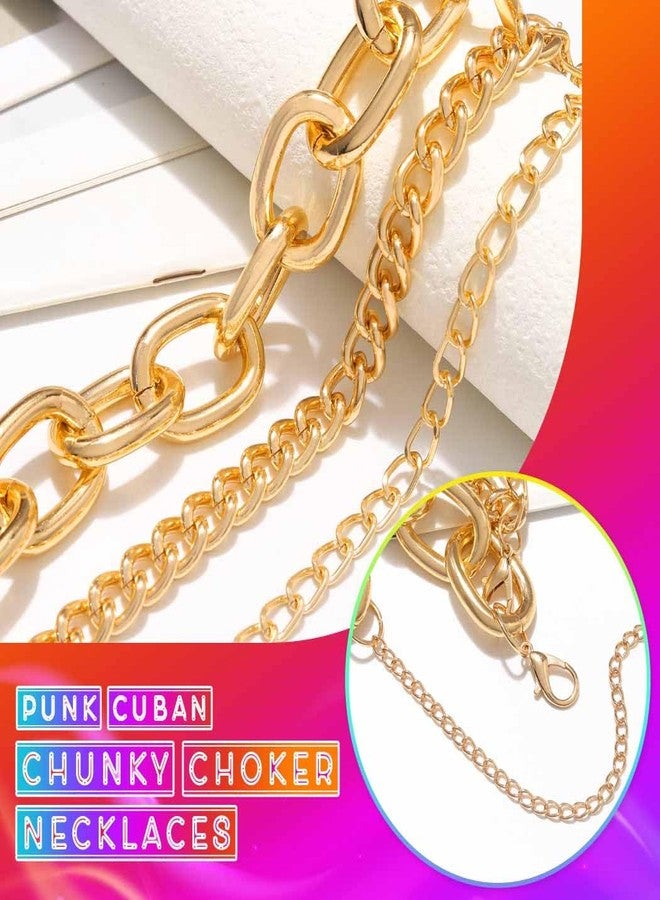 CLOACE Gold Chunky Necklace Cuban Link Chain for women - Image 5