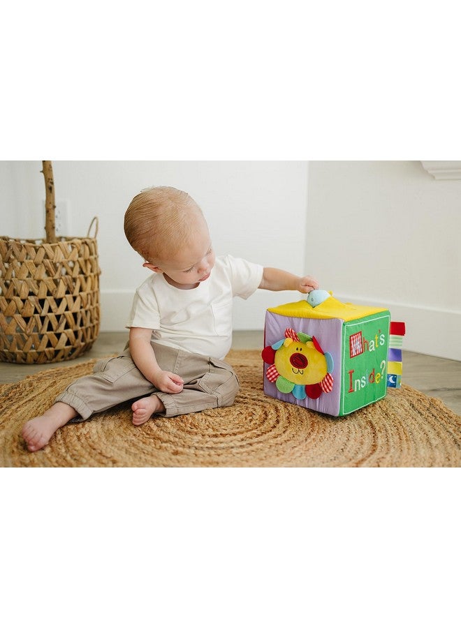 Genius Baby Toys Genius Baby Toys Surprise Box for Baby - 8 Pieces - What's Inside Box with Collection of Sensory Toys for Baby, 7" Square Cube - Deluxe, Perfect Size for Small Hands - Image 5