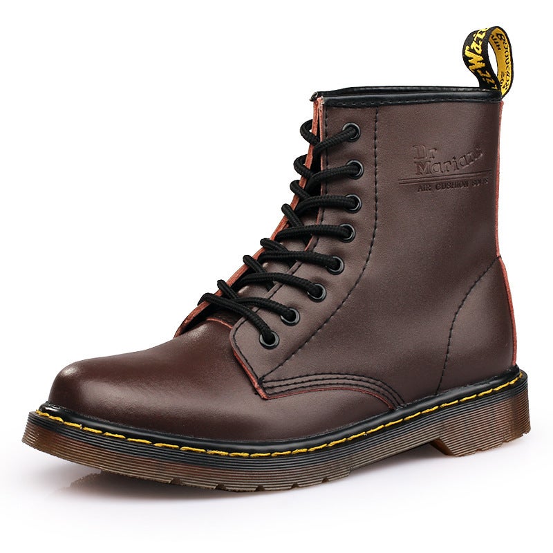 Ins Boots Couple Trend 2020 New Popular Short Boots Versatile Single Boots British Versatile Plus - Image 1