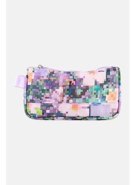JANSPORT Women Abstract Makeup Pouch, Multicolor  - Image 1