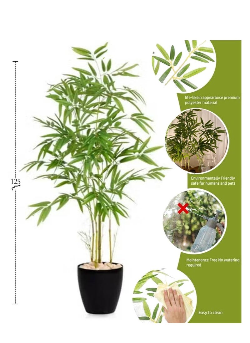 co arma An artificial tree that simulates a bamboo tree with its natural texture 125 cm  - Image 1