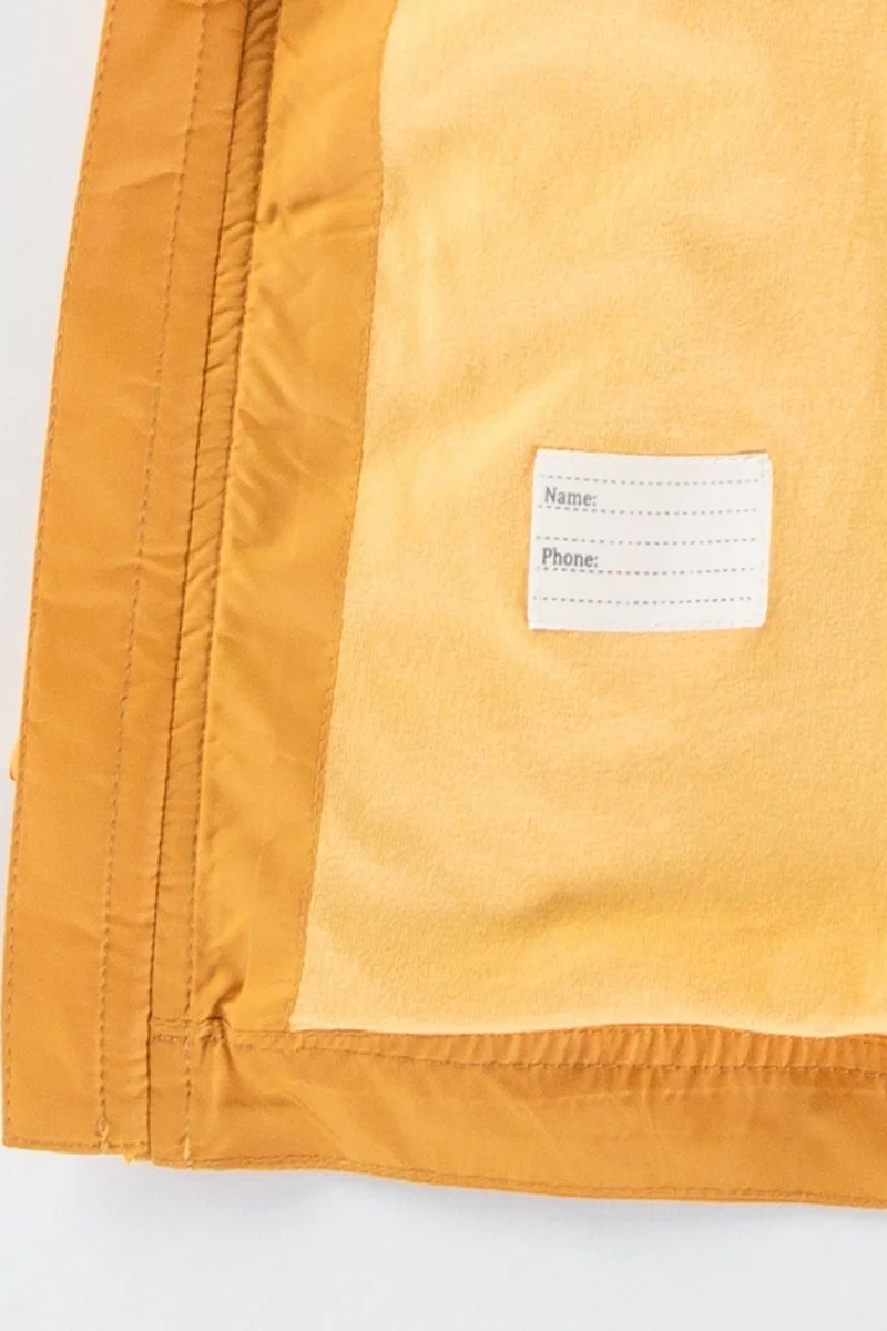 بوديوم جييم Podium Clothing Cute Lion Backpack Cotton Lined Eared Hooded Kids Raincoat Overalls Coat