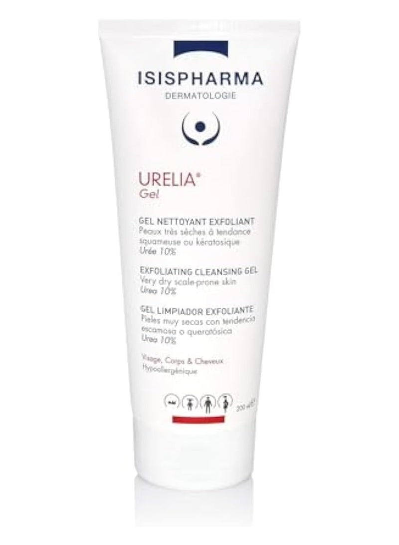 ISIS PHARMA جل يوريا من آي إس آي إس فارما 200 مل — جل مهدئ مرطب للبشرة الجافة والخشنة