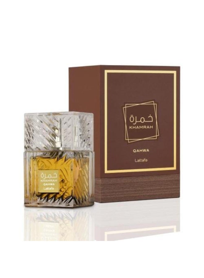 KHAMRAH QAHWA Unisex Eau De Parfum by Lattafa 100ml