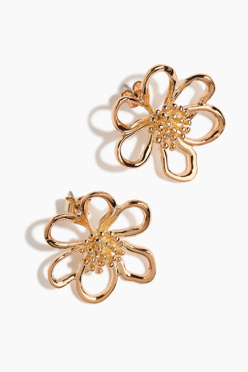H&M Flower-shaped earrings