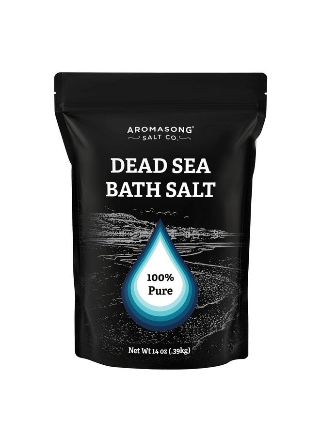 Aromasong Dead Sea Salt Bath Soak 14 Oz. Bulk Pack100% Natural Dead Sea Salts For Soaking Relaxation And Detoxification Of Skin Dead Sea Salts For Bath To Rejuvenate And Refresh. - Image 1