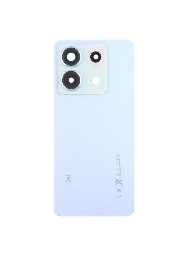 erorex For Xiaomi Redmi Note 13 Pro 5G OEM Back Cover with Camera Lens Cover(Blue) - Image 2