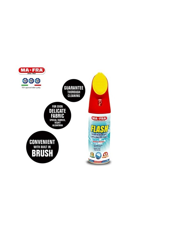 MAFRA - MAFRA Flash Spray With Brush Fabric Cleaner Deep-Cleaning Spray 400ml Simple And High-Performance - Image 1