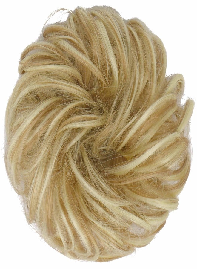 FESHFEN Hair Bun Extensions Messy Curly Hair Scrunchies Hairpieces Synthetic Donut Updo Hair Pieces for Women Girls - Image 2