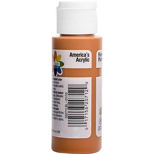 Delta Creative Ceramcoat Acrylic Paint in Assorted Colors (2 oz), 2071, Terra Cotta - Image 3