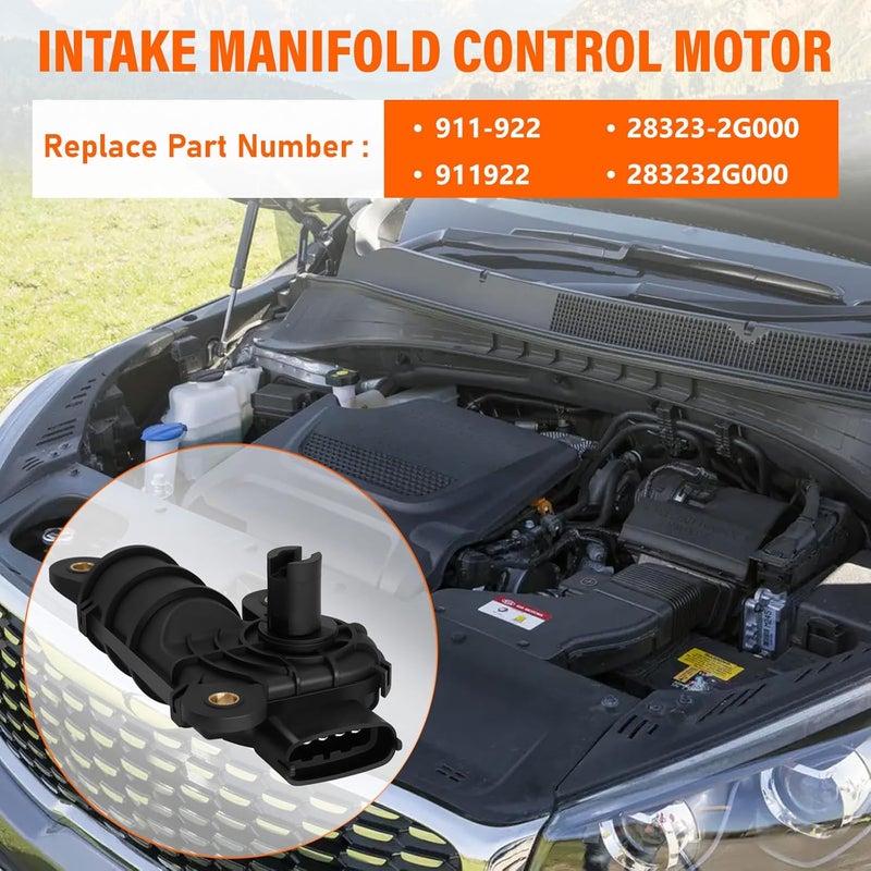LUKYUCHA 911-922 Engine Intake Manifold Runner Control Motor for Hyundai and Kia Vehicles - Image 2