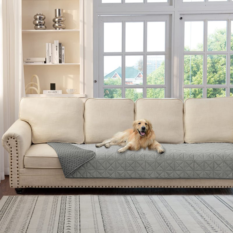 Ameritex Ameritex Sofa Cover Waterproof for Seats Couch Cover for Dogs Pet Couch Cover Velvet for Chair Loveseat Sofa Machine Washable 