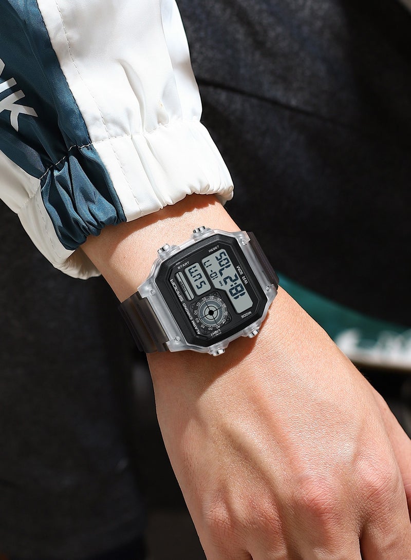 Sanda Digital Watch Men Sport Chronograph Date Lady Wristwatch TPU Band Week 50m Waterproof unisex Electronic Clock Gift - Image 5