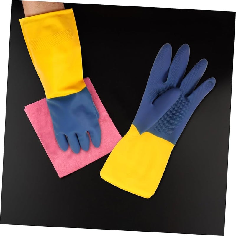 Acid Resistant Latex Work Gloves Anti Slip Industrial Gardening Pruning Labor Protection - Image 5