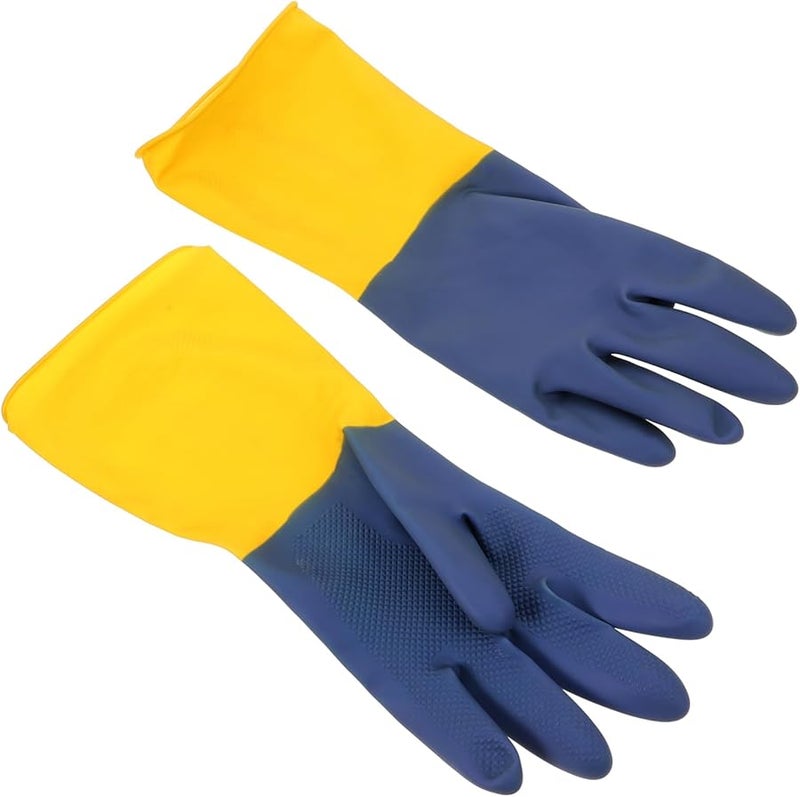 Acid Resistant Latex Work Gloves Anti Slip Industrial Gardening Pruning Labor Protection - Image 1