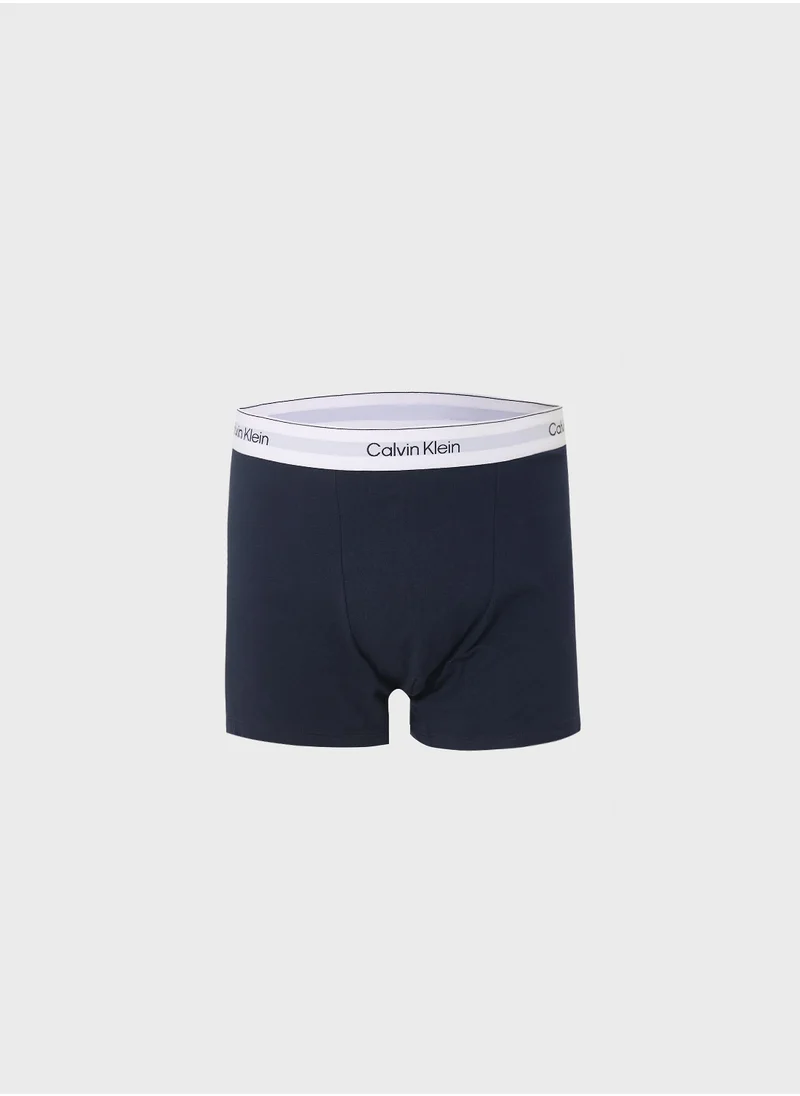 CALVIN KLEIN Icon Cotton Stretch Relaxed Trunk - 3 Pack
