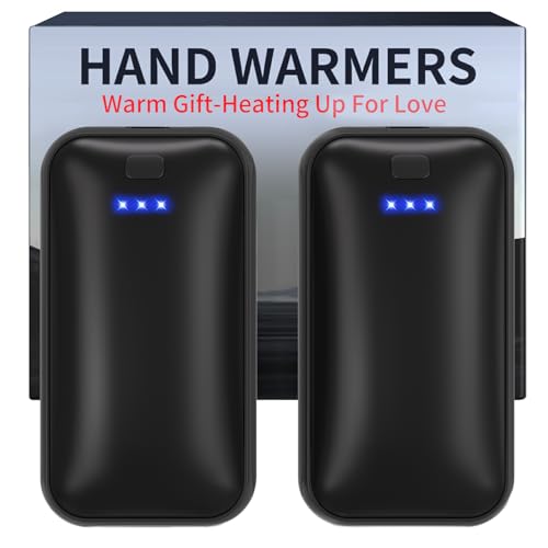 Lerat Hand Warmers Rechargeable 2 Pack, Portable Electric Hand Warmer Max 131℉, Reusable Slim Pocket Heater Handwarmers, Gifts for Men, Women, Outdoor, Golf, Camping, Hunting Essentials - Image 5