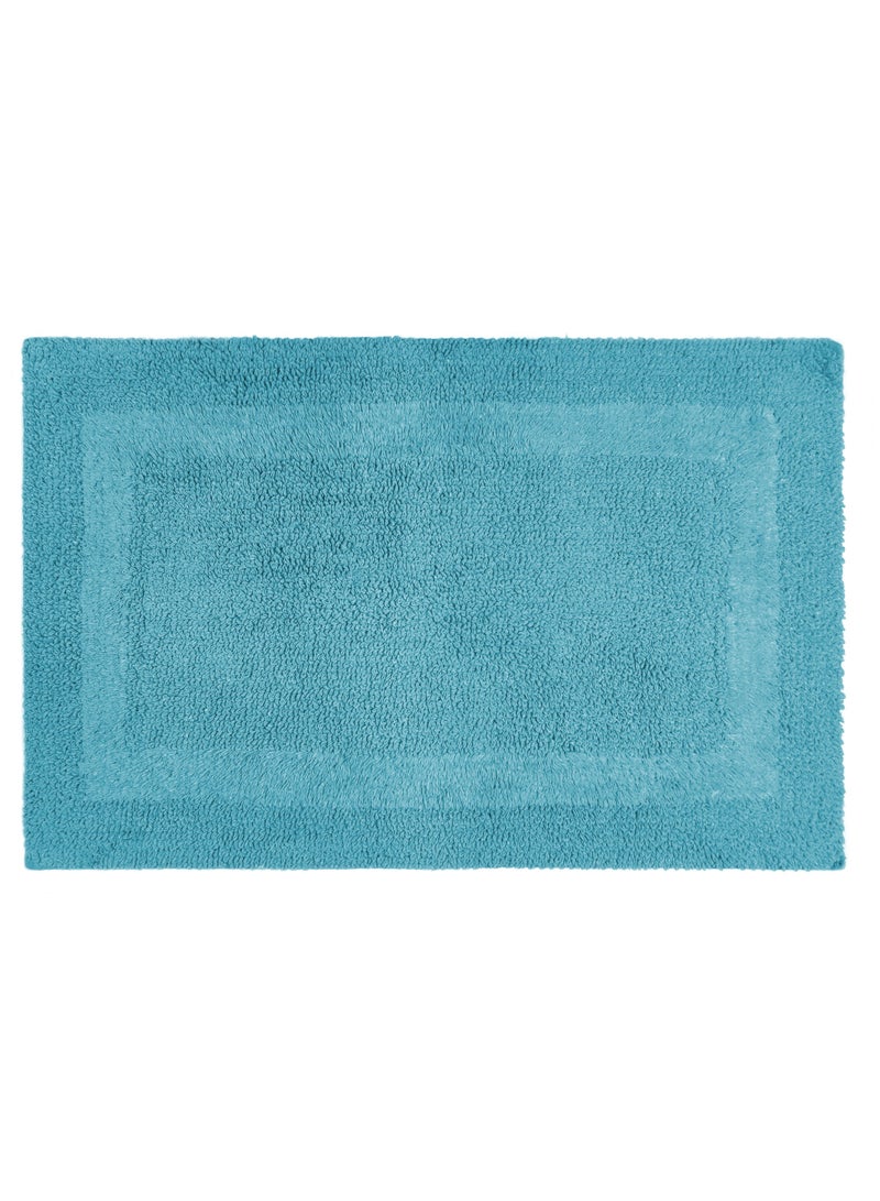 Raymond Home Bath Mat - Luxurious, Ultra-Absorbent Bathroom Mat with Non-Slip Backing Color Teal Green - (50 * 80 CM) - Image 1