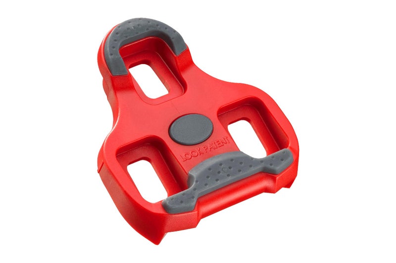 Look Cycle - KEO Grip Cleat Cycling Cleats – Anti-Slip Surface - Minimum Weight, Compact Size - 9° Angular Freedom - Color RED - Image 1