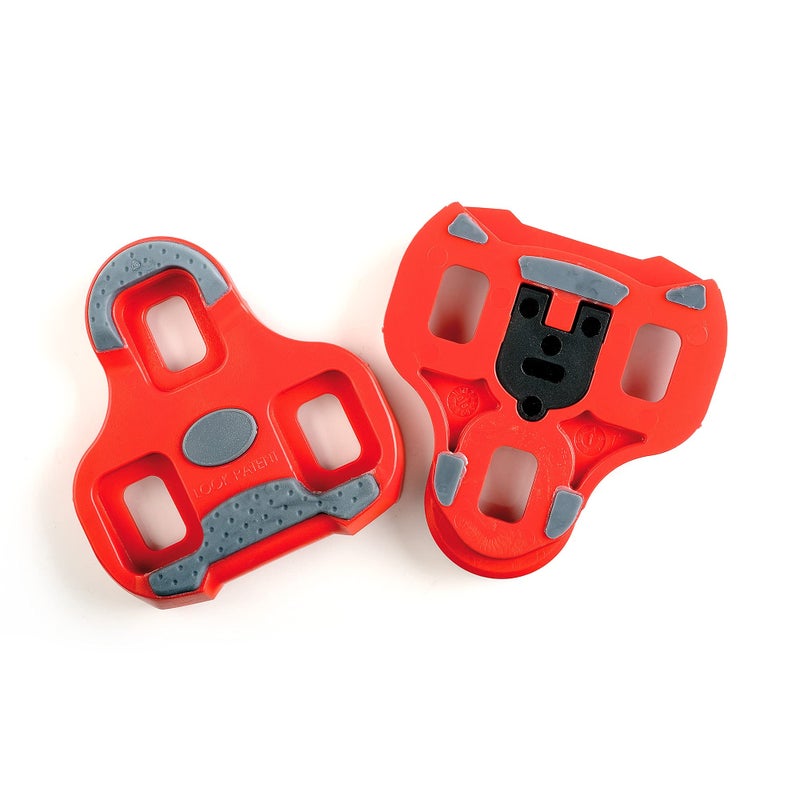 Look Cycle - KEO Grip Cleat Cycling Cleats – Anti-Slip Surface - Minimum Weight, Compact Size - 9° Angular Freedom - Color RED - Image 2