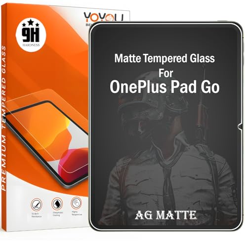 YOYOU AG Matte Tempered Glass for OnePlus Pad Go 11.35″ – Anti-Glare, Anti-Fingerprint, Scratch-Resistant, Ultra Smooth Touch, Easy Bubble-Free Installation – 1 Pack - Image 1