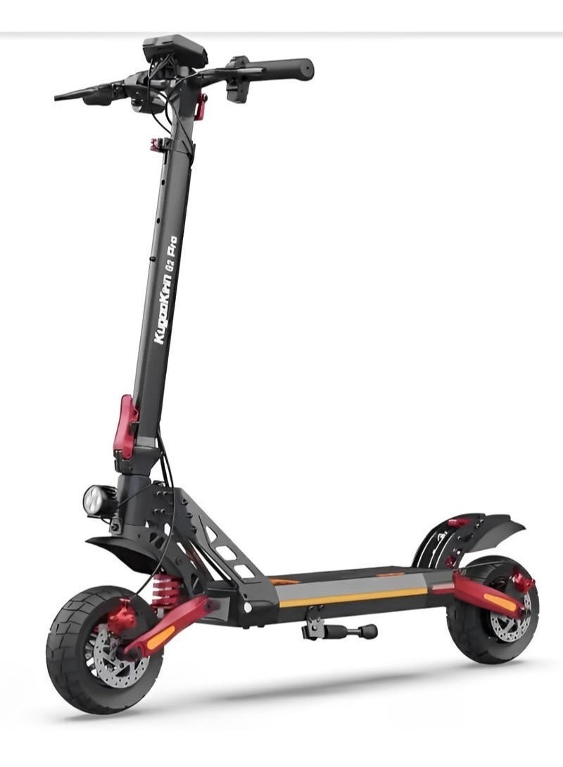 KUGOO G2 Pro Electric Motor Scooter - Big Display | BLUETOOTH | OFF Road Tires | 45 km/h Speed | 50 km Range | 800W 48V 15Ah | Dual Disc Brakes | Foldable E Scooter - Image 3