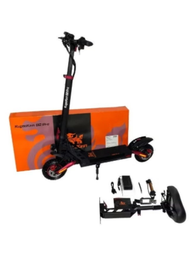 KUGOO G2 Pro Electric Motor Scooter - Big Display | BLUETOOTH | OFF Road Tires | 45 km/h Speed | 50 km Range | 800W 48V 15Ah | Dual Disc Brakes | Foldable E Scooter - Image 2