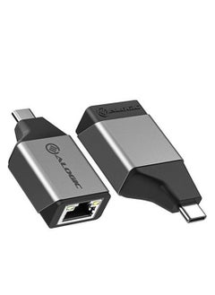 ألوجيك محول Ultra Mini USB-C إلى RJ45 Gigabit Ethernet