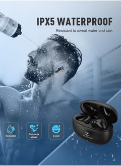 ZIPFORCE True Wireless Earbuds, In-Ear Bluetooth 5.3 Headphones 4-Mics ENC Clear Call, Bluetooth Earbuds Touch Control, IPX6 Waterproof TWS, Light-Weight Earphones - pzsku/ZE07F073D8FF0170E2CD2Z/45/_/1700752898/786a1751-d68e-402d-8f3b-07637408237b