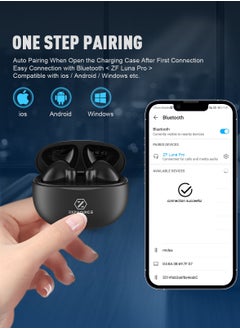 ZIPFORCE True Wireless Earbuds, In-Ear Bluetooth 5.3 Headphones 4-Mics ENC Clear Call, Bluetooth Earbuds Touch Control, IPX6 Waterproof TWS, Light-Weight Earphones - pzsku/ZE07F073D8FF0170E2CD2Z/45/_/1700752928/9b0a5230-bc89-4810-ad1e-0d106c4d2588