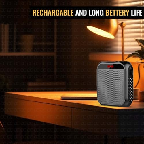 Retailio Voice Amplifier with Headset Mic: Rechargeable Portable Speaker for Teachers, Training, Meetings, Tour Guides, Yoga, Classroom - Amplify Your Voice Loud and Clear - Image 4