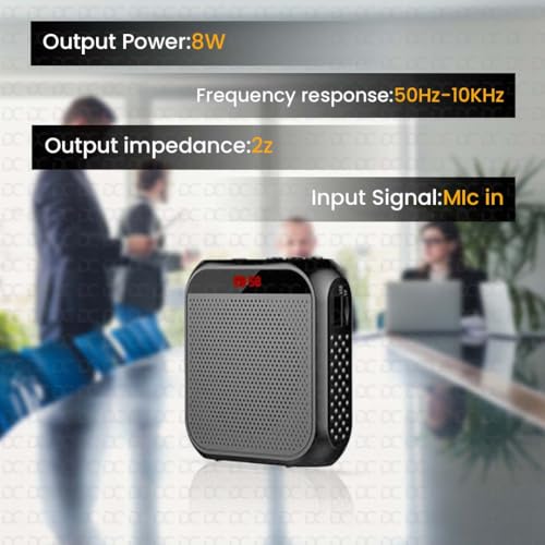 Retailio Voice Amplifier with Headset Mic: Rechargeable Portable Speaker for Teachers, Training, Meetings, Tour Guides, Yoga, Classroom - Amplify Your Voice Loud and Clear - Image 3