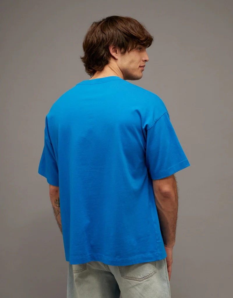 American Eagle  AE Oversized Crewneck T-Shirt for Women | Best Price UAE