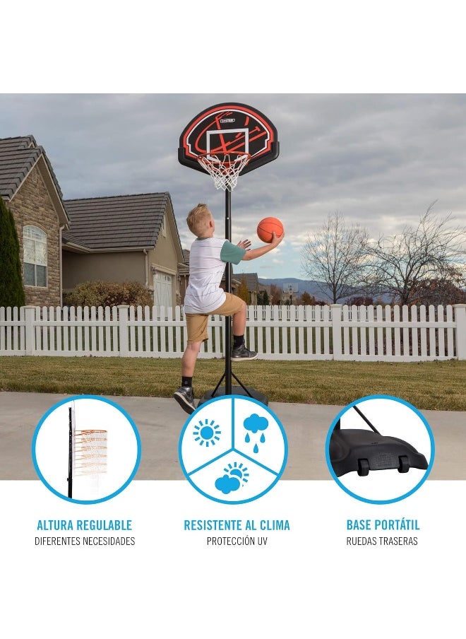Lifetime - 32 In. Adjustable Youth Portable Basketball Hoop - 90022 - Image 1